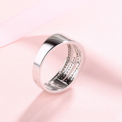 Γυναικείο Δαχτυλίδι Χαλκού με 3Α Ζιργκόν – Πολυτελής Σχεδιασμός Luxury Jewelry