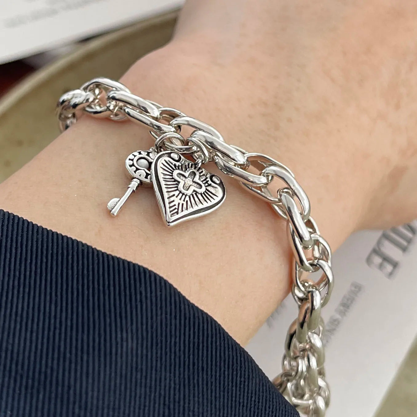 Ασημένιο Βραχιόλι 925 σε Ασημί Χρώμα με Ζιργκόν