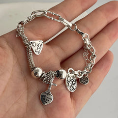 Ασημένιο Βραχιόλι 925 σε Ασημί Χρώμα με Ζιργκόν